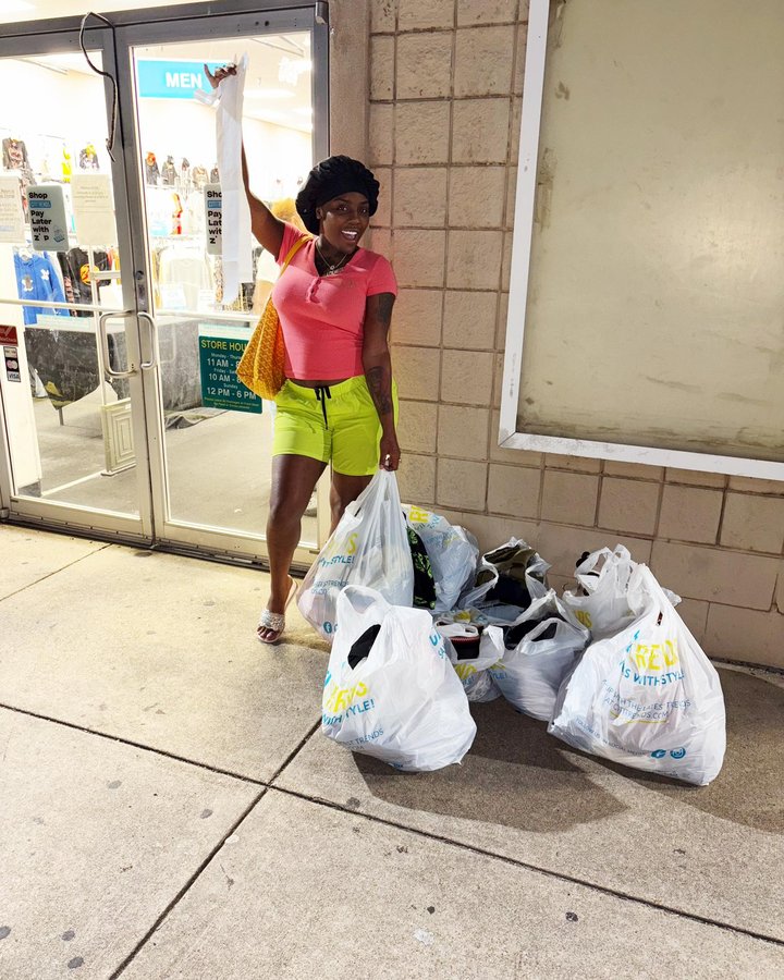 Instagram post by @therealbadddolly for Citi Trends. Caption reads: Them: How BaddDolly Famous And Shop At Citi....