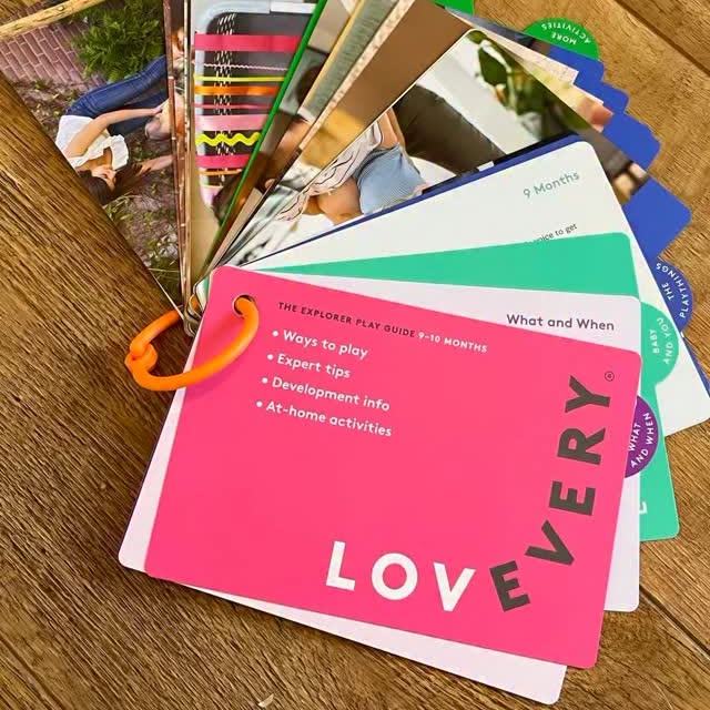 Instagram post by @little_bites_big_adventures for Lovevery Europe. Caption reads: We’ve recently been gifted a @Lovevery.Europe....