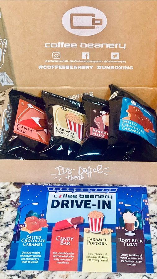 Instagram post by @classyandaffordablefinds for Coffee Beanery. Caption reads: Today is Small Business Saturday! Shopping 🛍️....