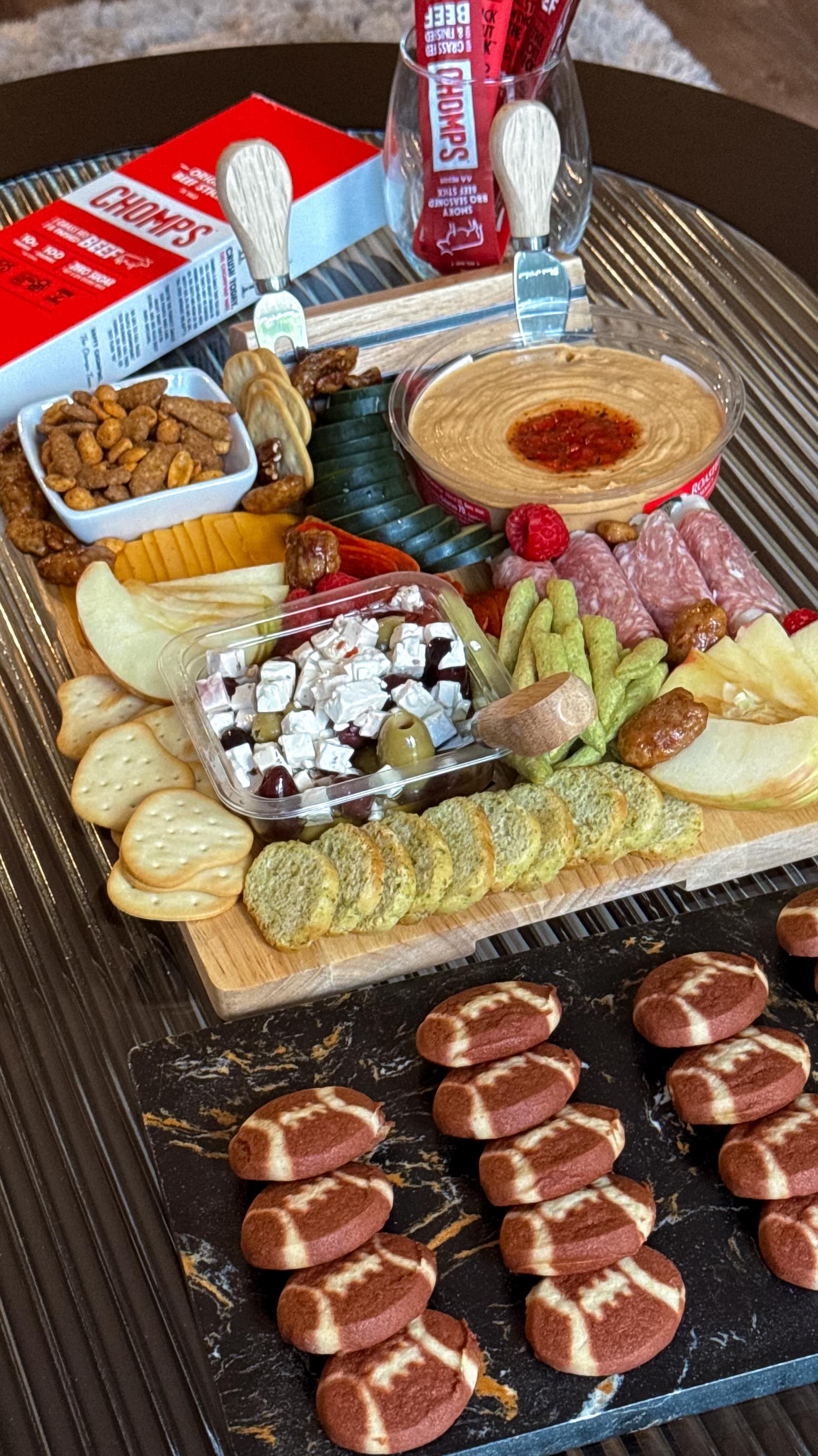 Instagram post by @mckennagehrke for Chomps. Caption reads: @chomps is my favorite way to fuel on busy days!....