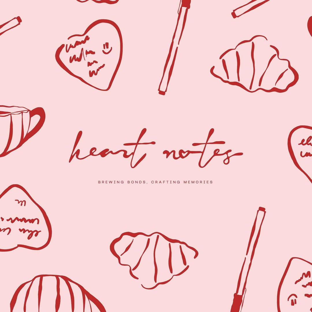 Instagram post by @designbynonna for Envato. Caption reads: [...] doodle vibe 💌 All mockups are from @envato....