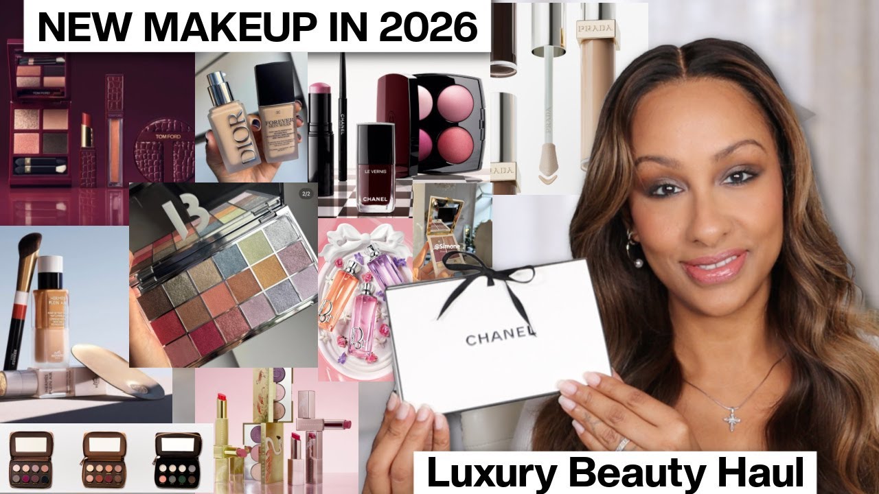 YouTube post by @MoMakeupMoBeauty for BTArtboxnails. Caption reads: Luxury Beauty Haul + New Makeup Releases | First....