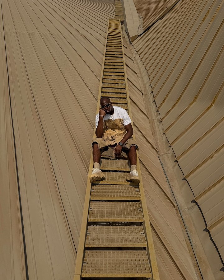 Instagram post by @ndjolijean for Courir. Caption reads: @courir said take the @lacoste spinor
find a....