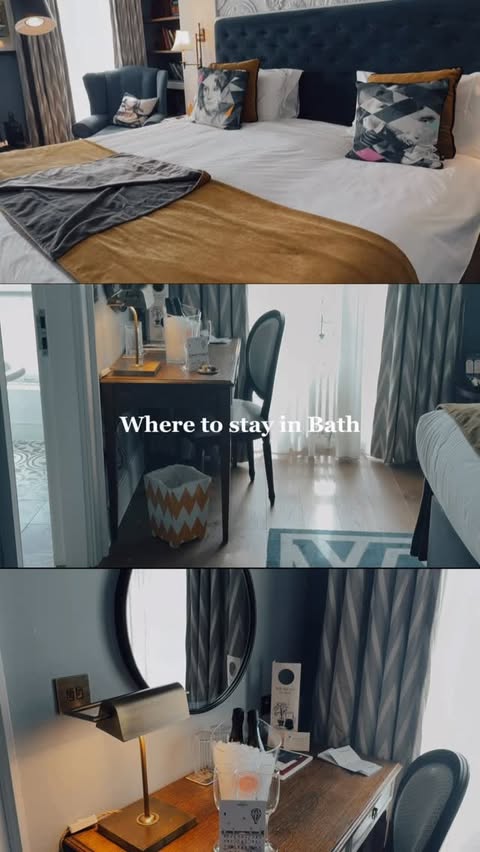Instagram post by @bigfatfabulouslife for Hotel Indigo. Caption reads: Where to stay in Bath? . @hotelindigobath is a....
