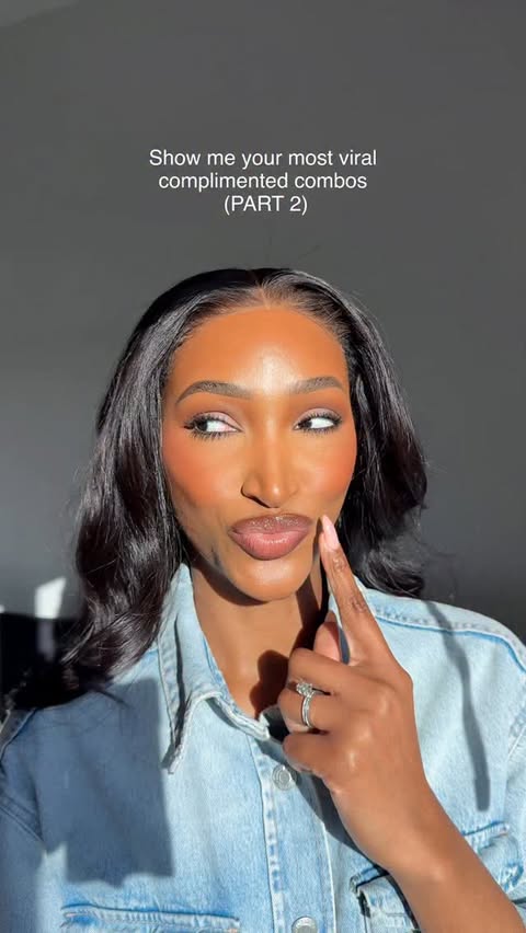 Instagram post by @bydazzlinchristine for Valentino Beauty. Caption reads: Most viral and complimented combos (Part....