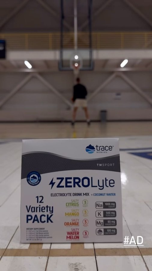 Instagram post by @_tmurr14_ for Trace Minerals. Caption reads: 🚨 iHerb offers tens of thousands of products from....