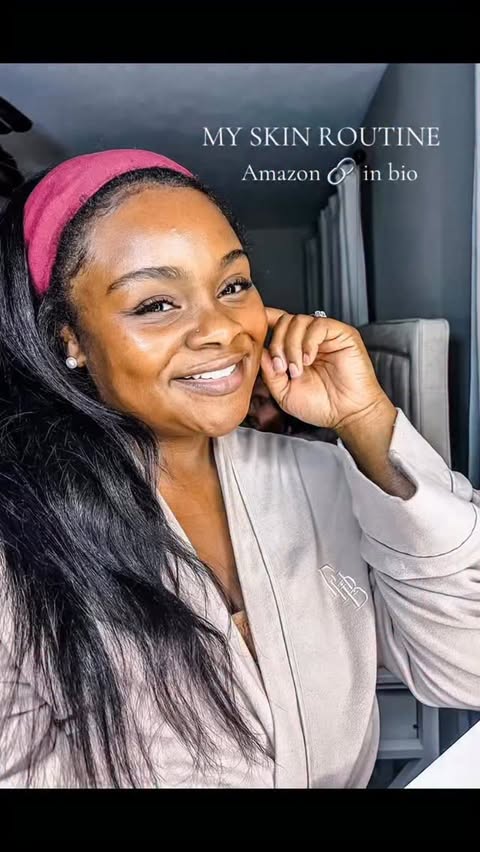 Instagram post by @yourstruly_thehensleys for Skinfix. Caption reads: [...] #skincare #glassskin #beauty....