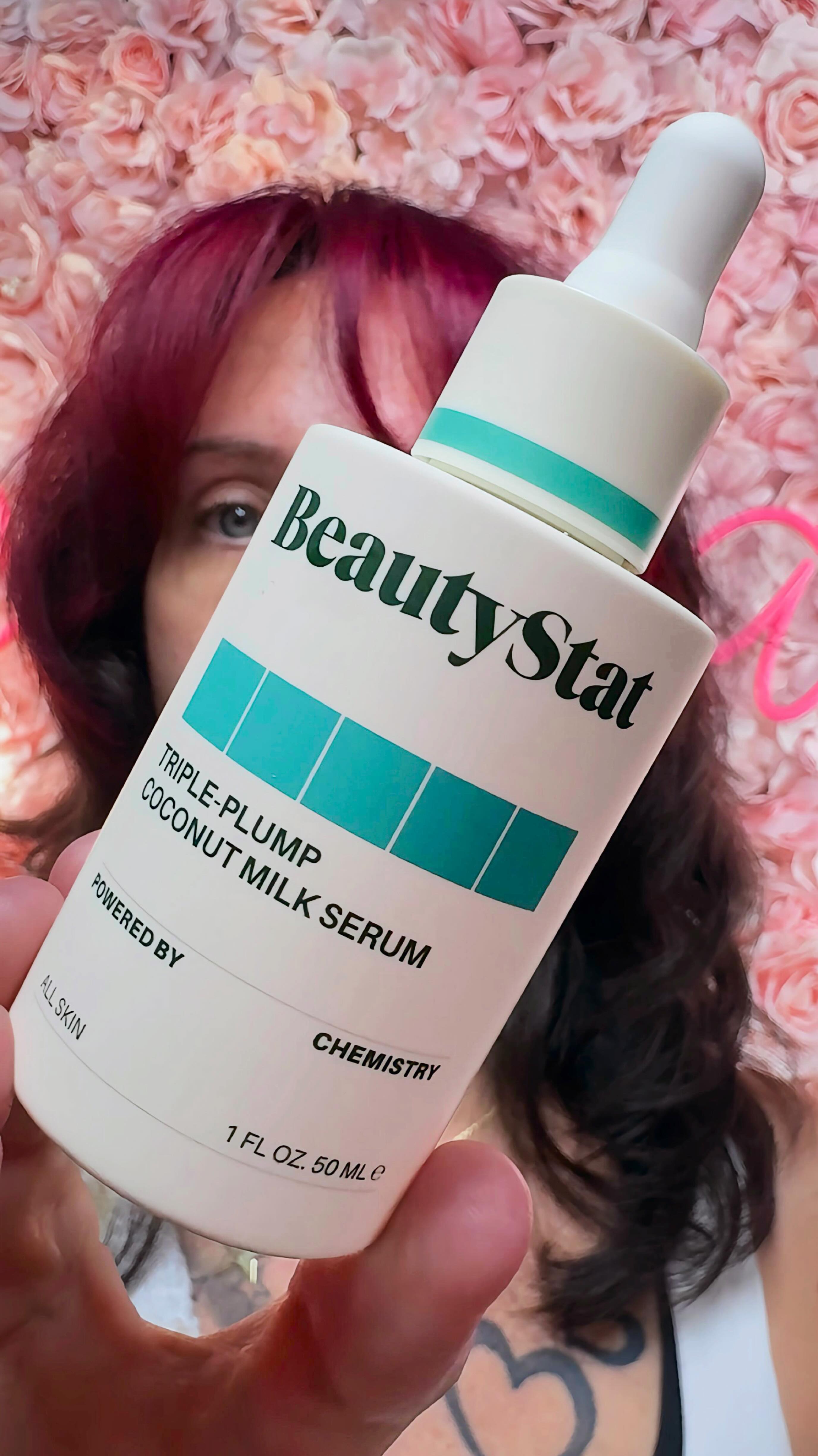 Instagram post by @amanda_roussin for Melinda Maria. Caption reads: @beautystat #gifted @ultabeauty | ✨ It’s glow up....