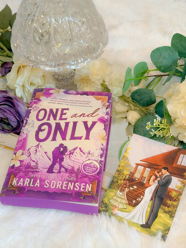 Instagram post by @the_romance_regent for Casablanca Books. Caption reads: One and Only by Karla Sorensen Available Now!!!....