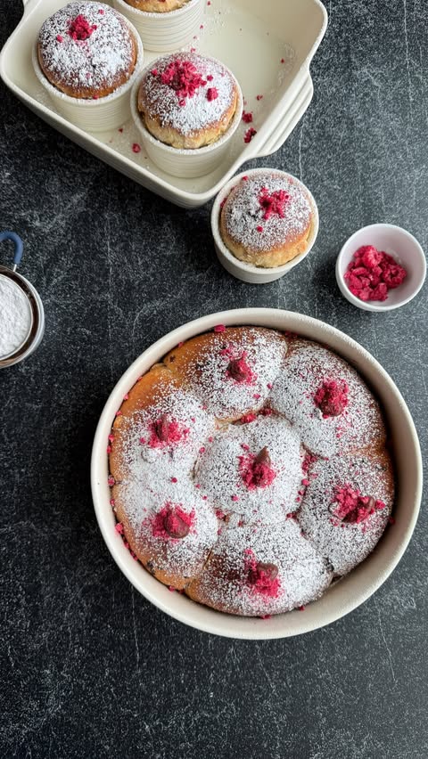 Instagram post by @natashas_baking for Pyrex. Caption reads: [...] bakeware and new kitchen gadgets from....