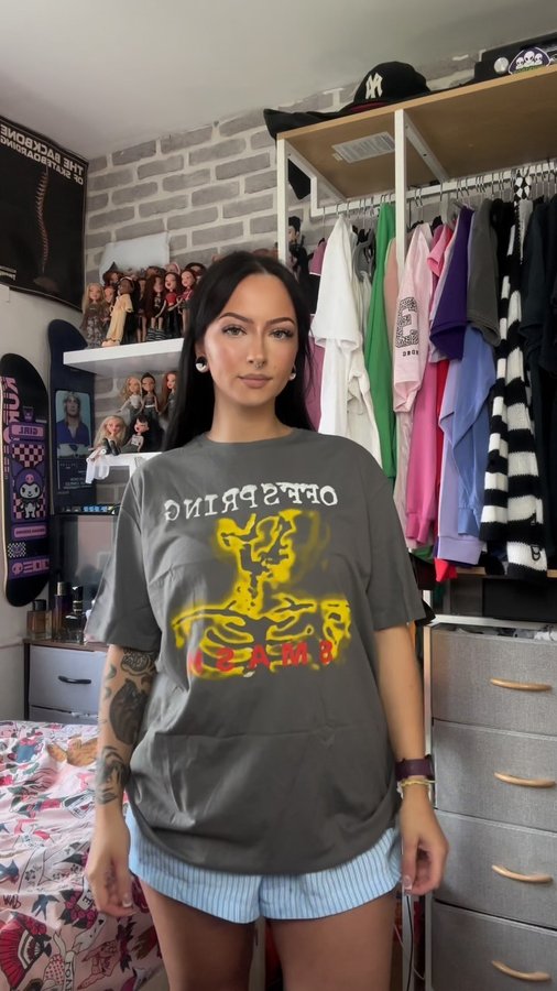 Instagram post by @shelbycronin for Nike Skateboarding. Caption reads: GRWM- schools disco early 2000s version, joking....