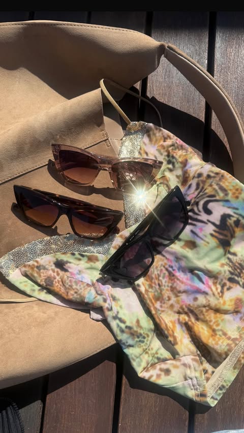 Instagram post by @afrinsophianto for QUAY. Caption reads: which sunnies do I go for🕶️☀️ @quayaustralia all....