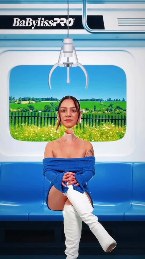 Instagram post by @mirandamorey_ for BaBylissPRO. Caption reads: [...] made simple (and fun!) with the BaBylissPRO....