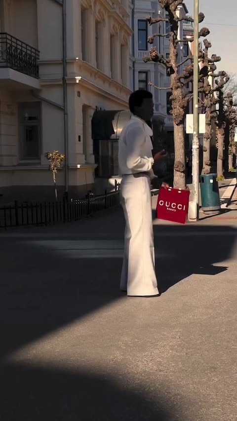 Instagram post by @avecamour.ii for GUCCI. Caption reads: [...] or did she? Always Guilty with @gucci....