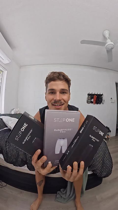 Instagram post by @kainzacher for Step One. Caption reads: [...] !! If you wear their underwear you know....