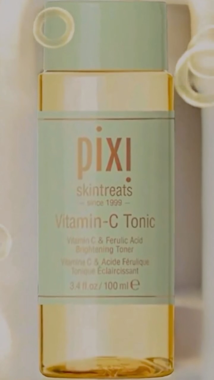 Instagram post by @glowdaily__ for Pixi Beauty. Caption reads: 🌟 @pixibeauty toners are my all time [...].