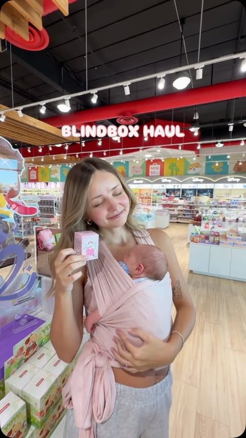 Instagram post by @jaelynkayy for MINISO. Caption reads: unboxing YOYO blindboxes from MINISO! 🫶🏼....