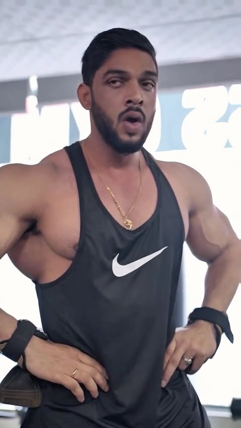 Instagram post by @rahulfitness_ifbb for Bigmuscles Nutrition. Caption reads: 🔥🔥💪💪♥️. . . . Fuel your growth with....