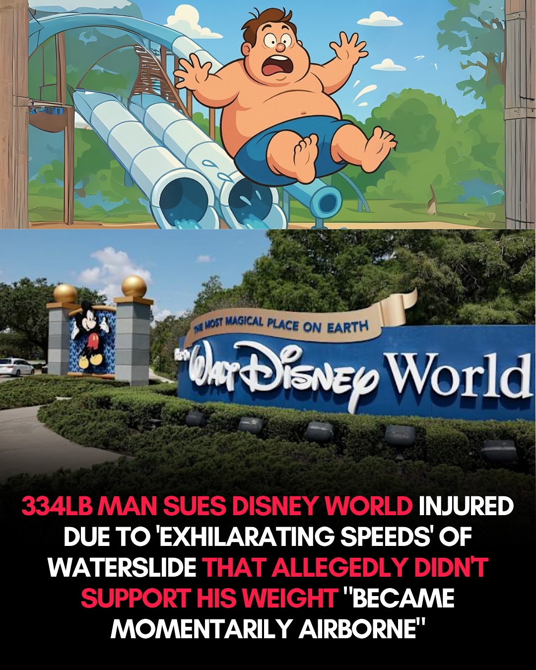 Instagram post by @coolrap.tv for James Helm. Caption reads: #ad Should Disney Pay Up? 🤔
 @topdoglaw 📲....