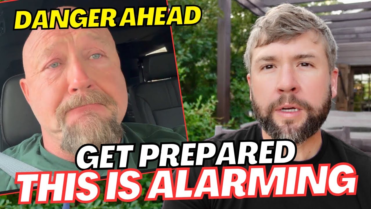 YouTube post by @TheMacs1 for Azure Standard. Caption reads: OMG.. Alex Jones Comes Out With A CHILLING Scary....