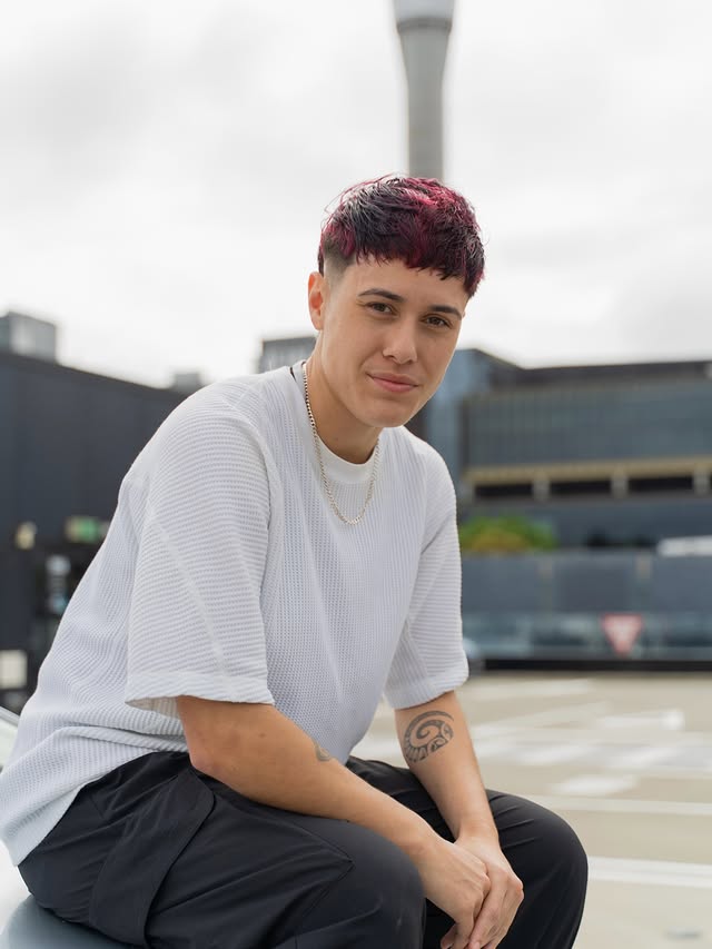 Instagram post by @menothomas for LES MILLS. Caption reads: I started teaching group fitness when I was 15,....