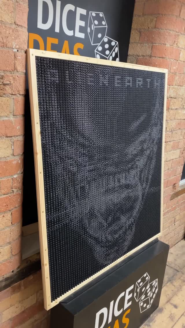 Instagram post by @diceideas for FX Networks. Caption reads: [...] two dice artworks at the same time!....