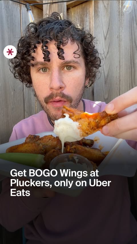 Instagram post by @thedaviddouglass for Uber Eats. Caption reads: Did you know that right now on @ubereats you can....