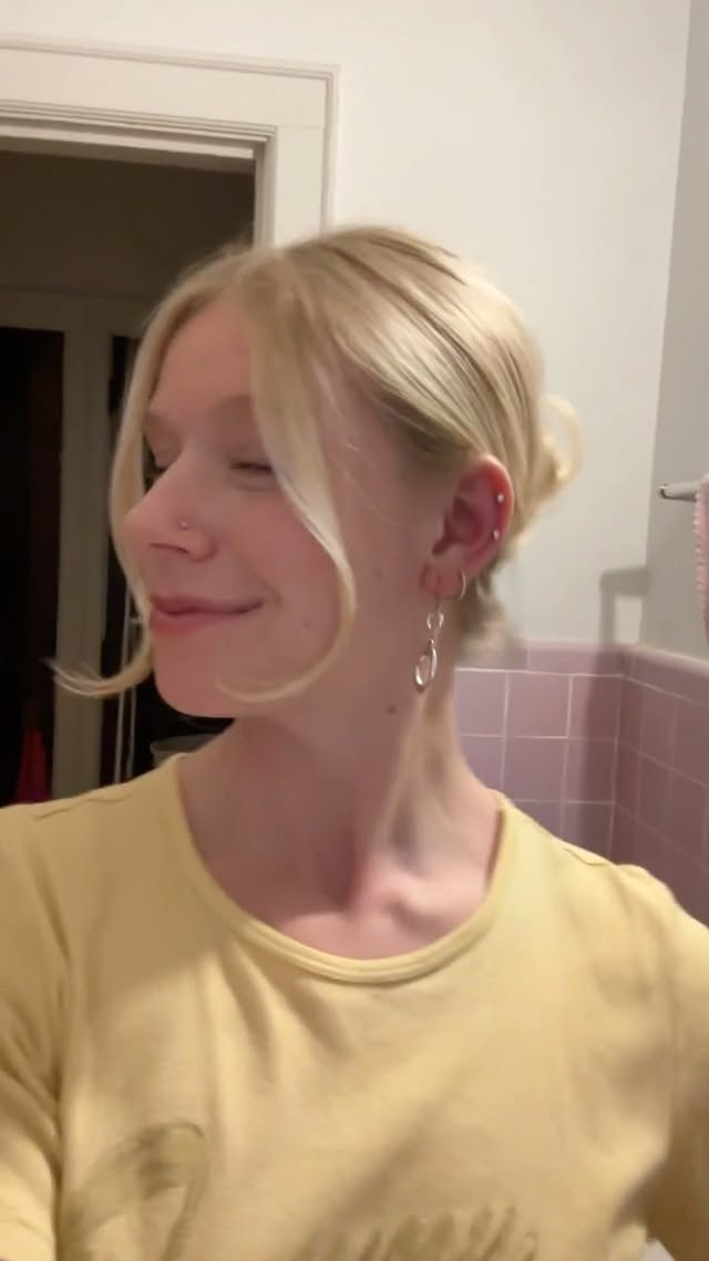 Instagram post by @brialem for Studs. Caption reads: I can’t recommend Studs more for a new piercing....