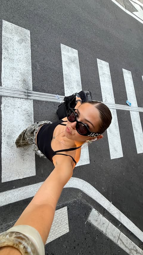 Instagram post by @leahballlifts for WHOOP. Caption reads: [...] xoxo the MOST gorgeous trip to Nice with....