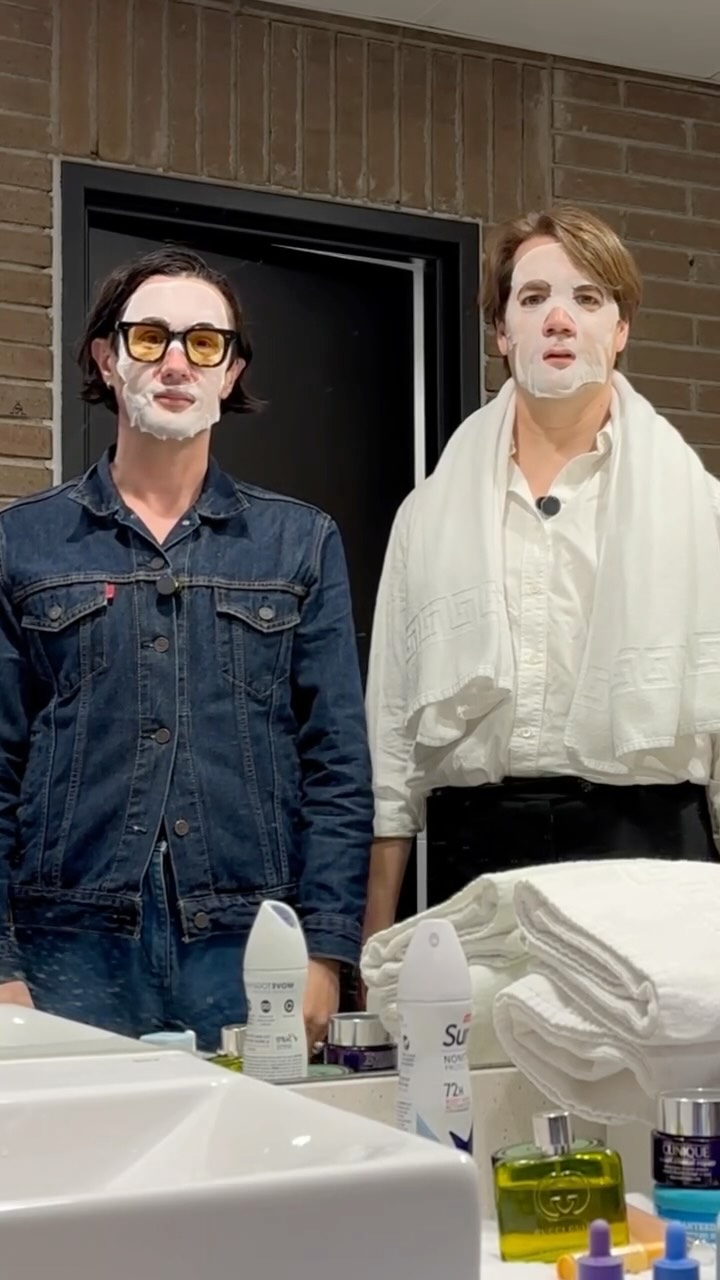 Instagram post by @thehives for BYOMA. Caption reads: Introducing a new and exclusive series ‘Skincare....