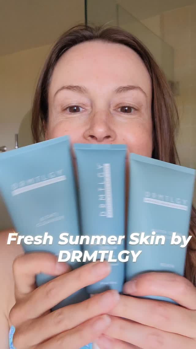 Instagram post by @mj_glows_up for DRMTLGY. Caption reads: Thanks for the fresh skin @DRMTLGY #gifted 

My....