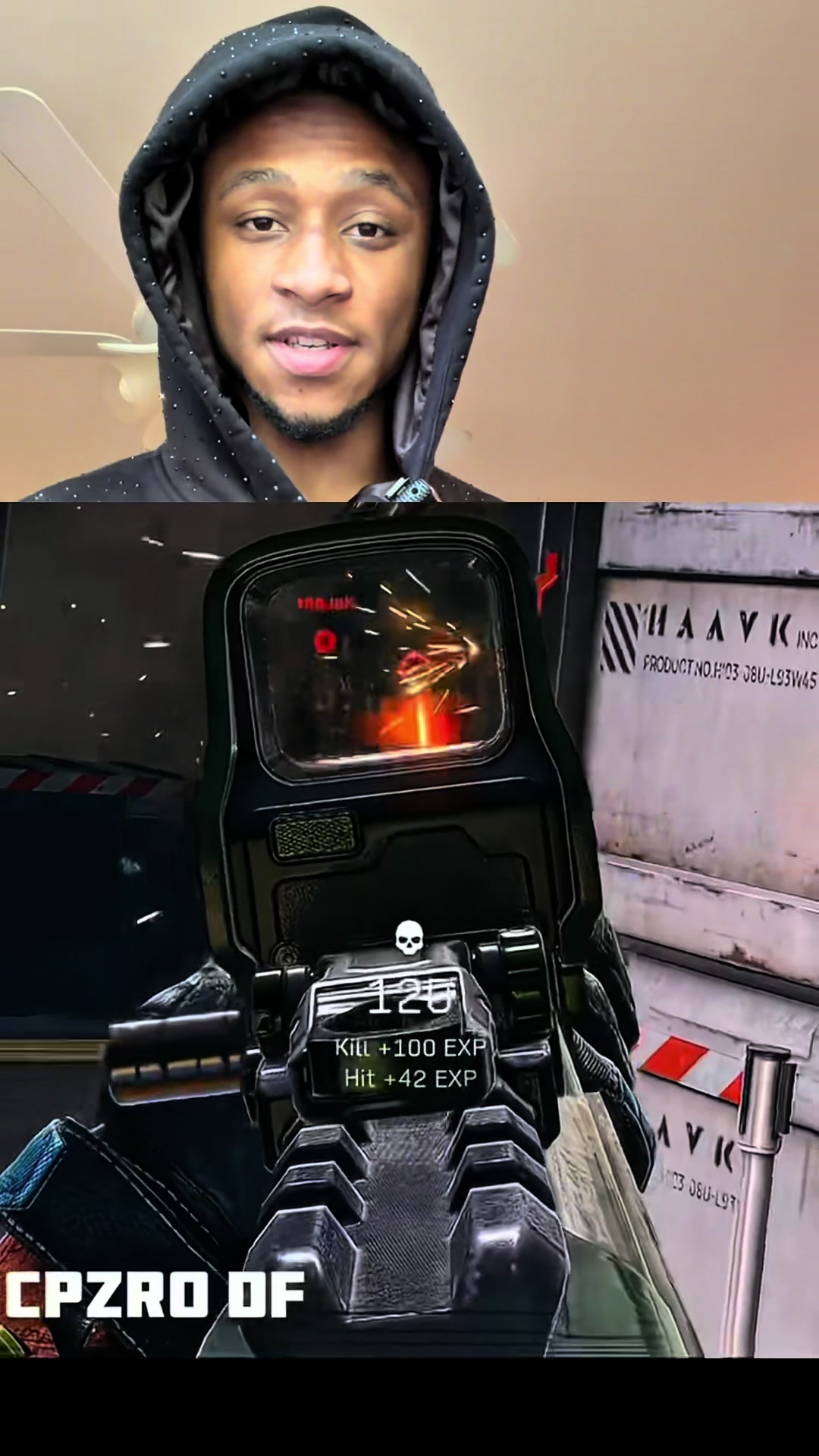 TikTok post by @shafar_sjc for Delta Force. Caption reads: Would you have survived? @deltaforcegame....