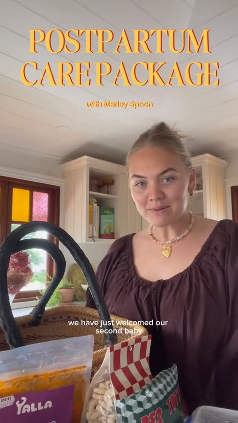 Instagram post by @lillian.beth for Marley Spoon. Caption reads: [...] so many of our friends, and having....
