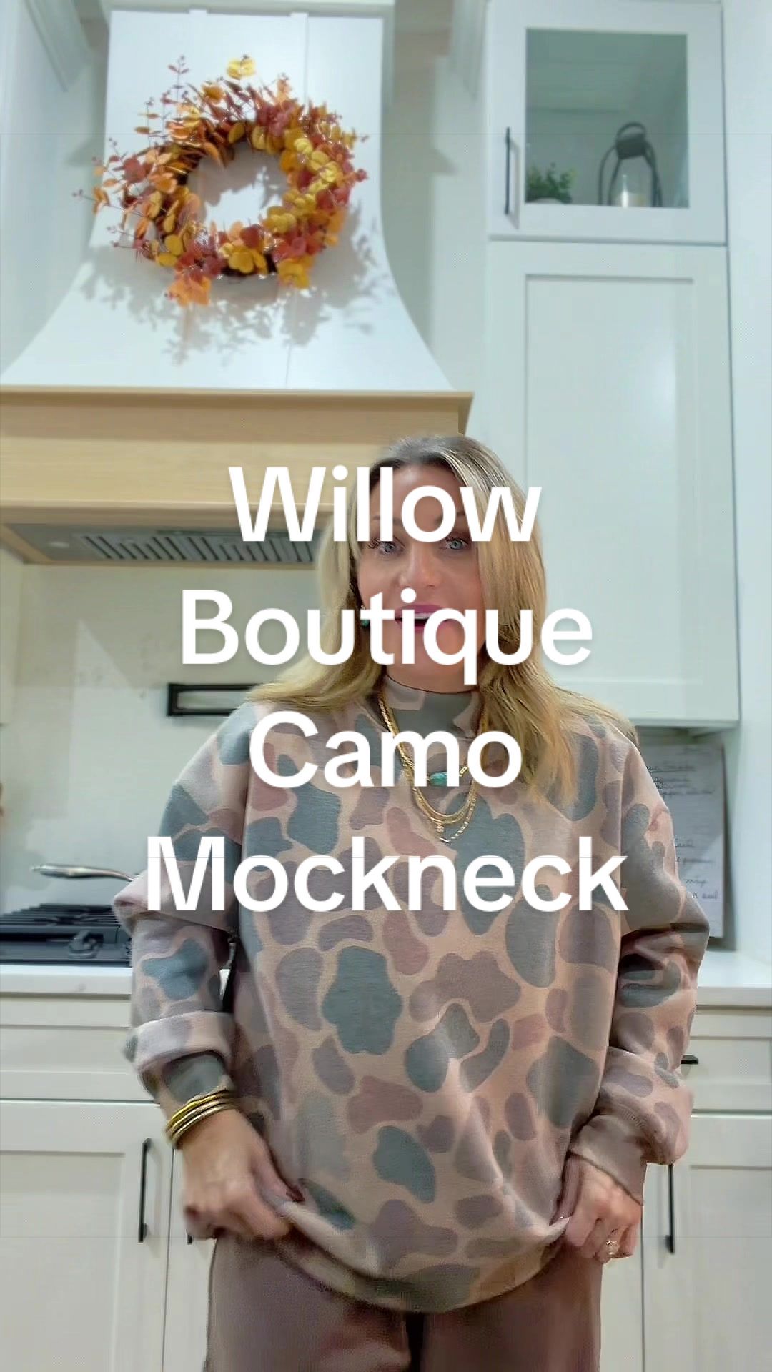 TikTok post by @brittanydoz for Willow Boutique. Caption reads: [...] Such an easy throw-on-and-go piece. @Willow....