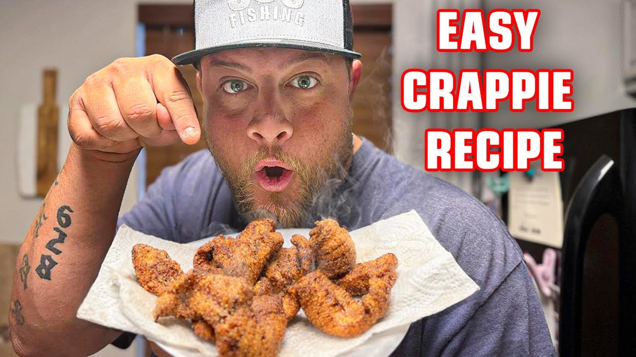YouTube post by @903fishing for Piscifun. Caption reads: I COOKED “ILLEGAL” CRAPPIE‼️ POND CRAPPIE, CATCH,....