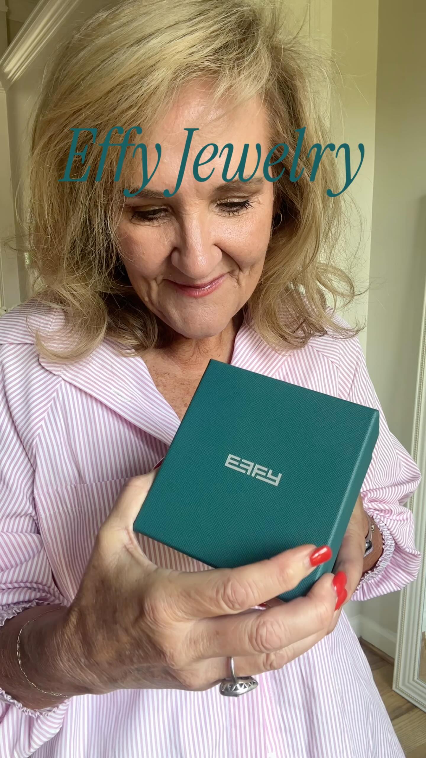 Instagram post by @sweetfringebenefits for Effy Jewelry. Caption reads: [...]  #ltksalealert #liketkit....