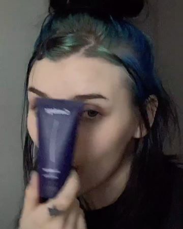 Instagram post by @xowiejones for Curology. Caption reads: #ad u guys r always asking for my skincare routine....