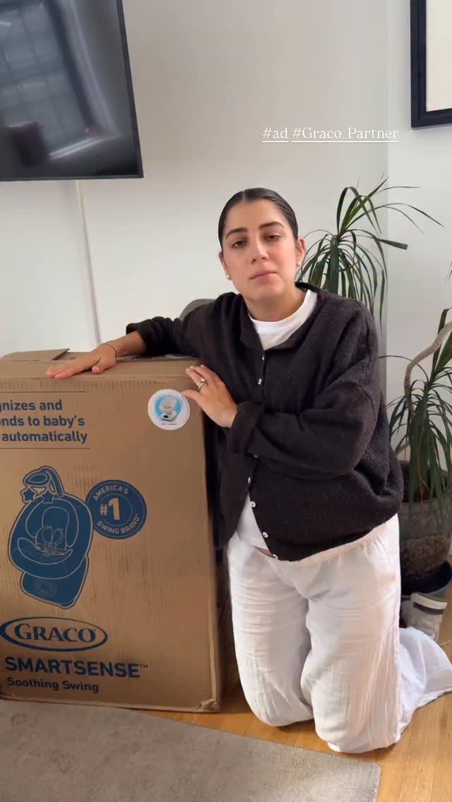 Instagram post by @madi.snacks for Graco. Caption reads: It’s baby month and I am doing all the nesting…I’m....