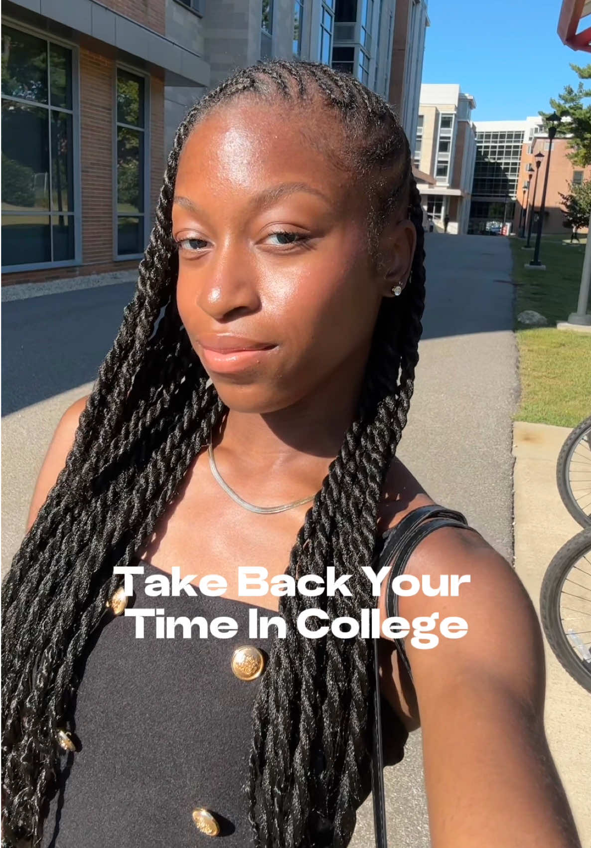 TikTok post by @gamille_v for Chegg. Caption reads: Time management is what you’ve been missing! ⏳✨....