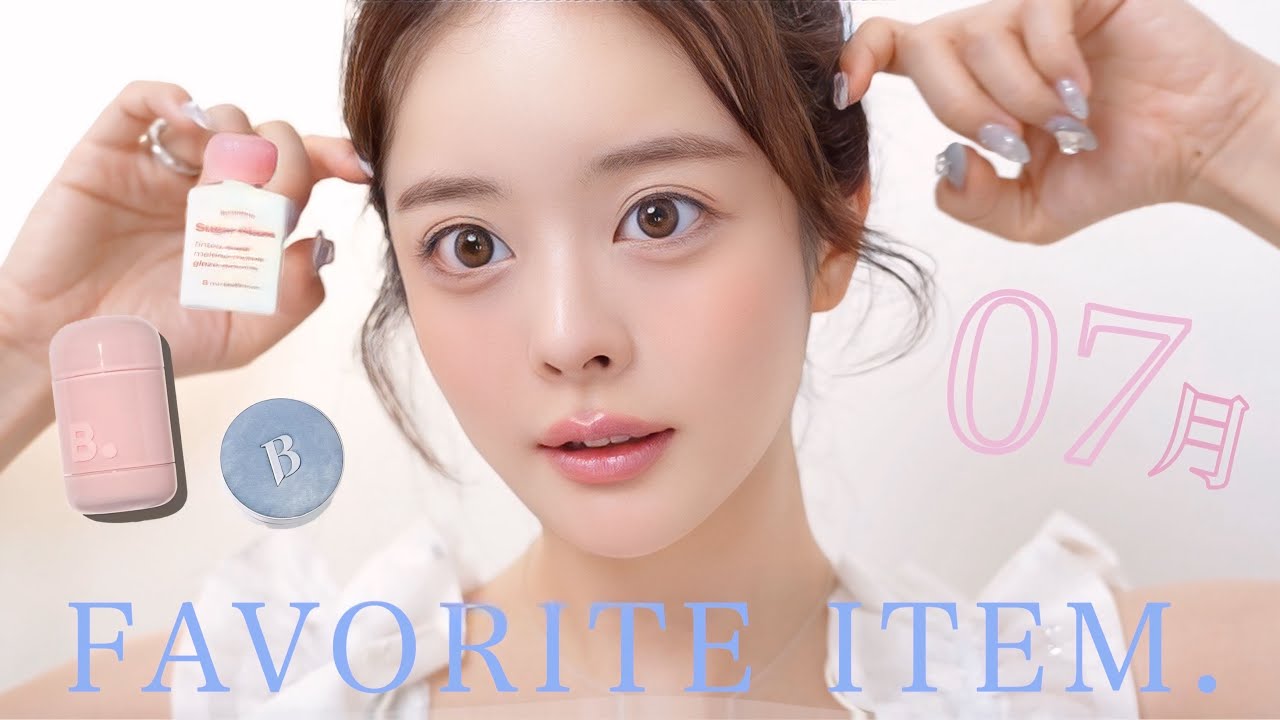 YouTube post by @momochi661 for PAUL & JOE BEAUTE. Caption reads: July Favorites: Cosmetics & Skincare Binge 🎐🎀 I....