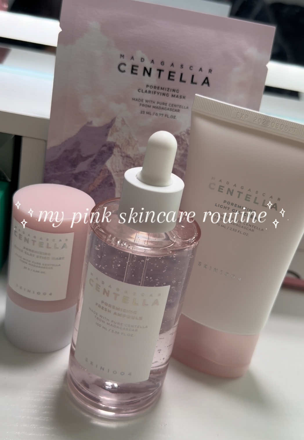 TikTok post by @ciciscontent for BAZZAAL. Caption reads: [...] actually has results 💞 @SKIN1004 US....