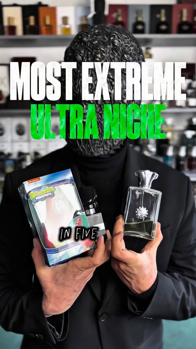 Instagram post by @milanscents for Carner Barcelona. Caption reads: *AnzeigePRsample ULTRA NICHE LEVEL 1000%....