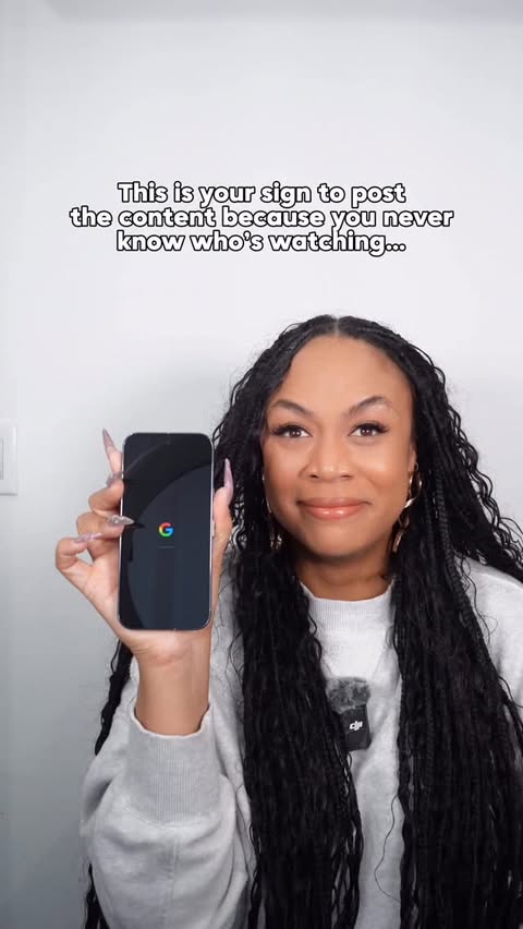 Instagram post by @kaishacreates for Android. Caption reads: Absolutely speechless. Thank you @android 🥹💚💕....