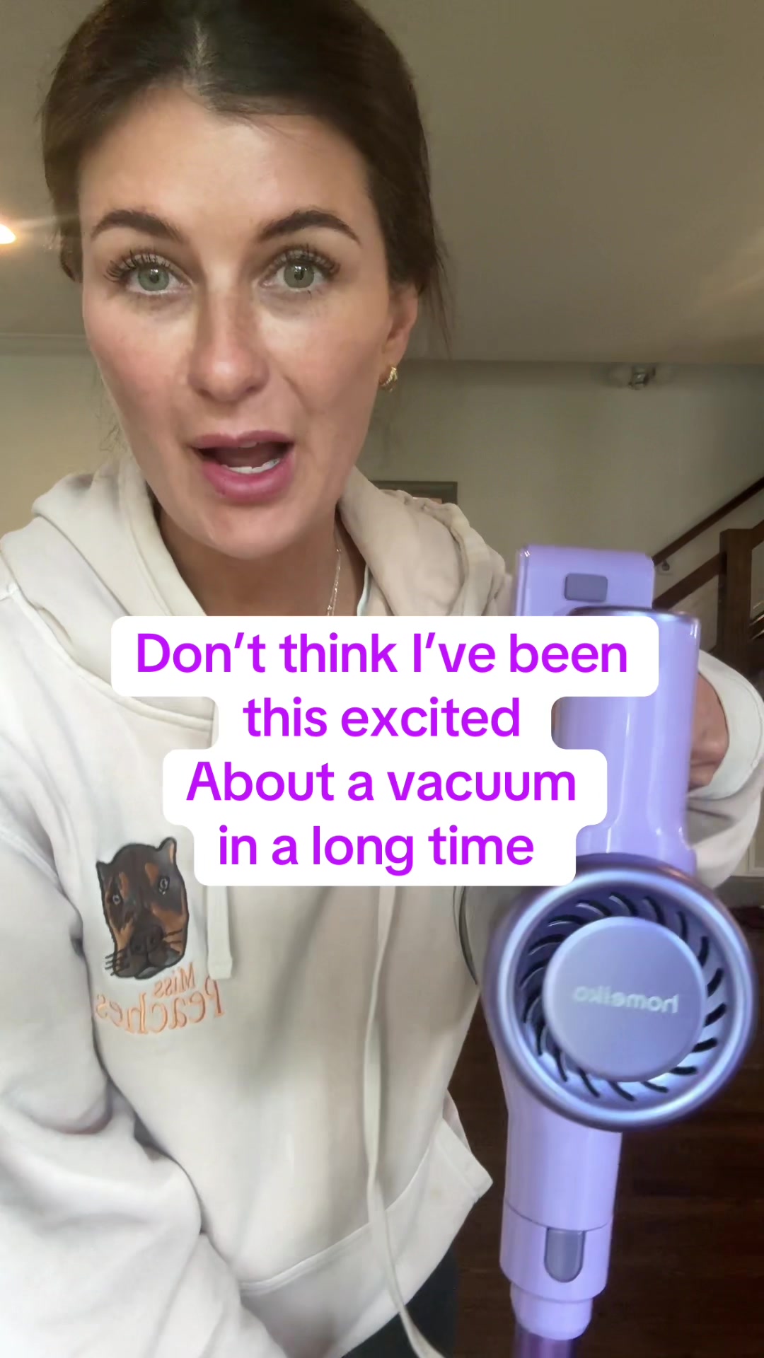 TikTok post by @nikkiburdine for Homeika. Caption reads: @Homeika US @Homeika_Official I’ve wanted a second....