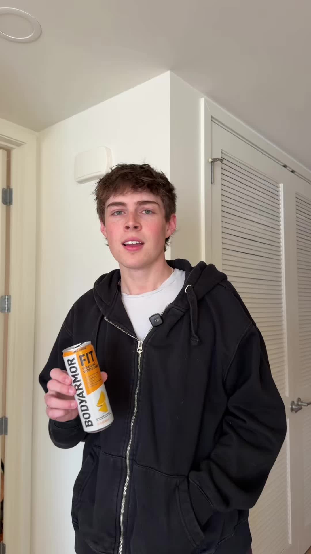 TikTok post by an influencer for BODYARMOR. Caption reads: [...] me out, you’ll probably see @BODYARMOR too....