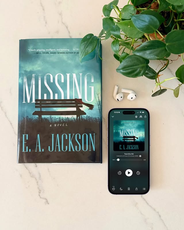 Instagram post by an influencer for Atria Books. Caption reads: [...] partners @emily_bestler @atriabooks for the....