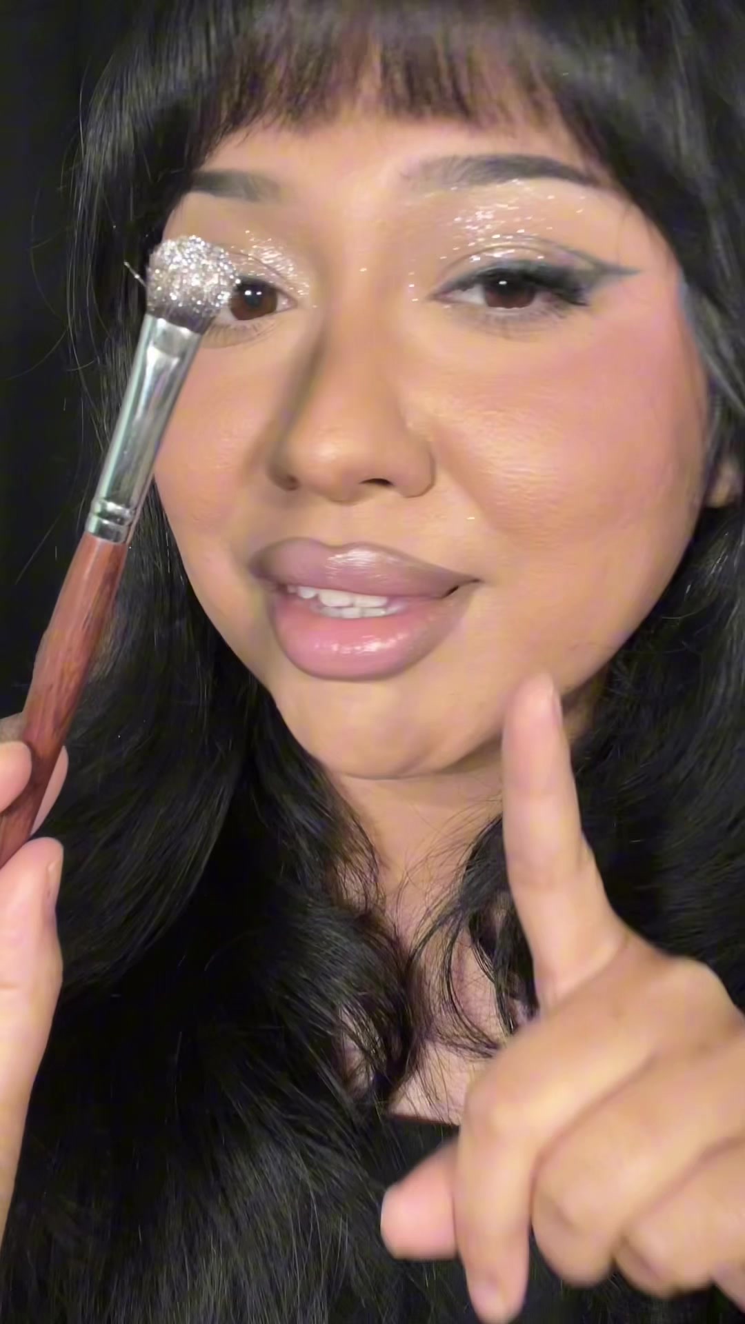 TikTok post by @eveysolorio for SUGAR Cosmetics. Caption reads: Replying to @Halo3onlegendary @SUGARCOSMETICS....