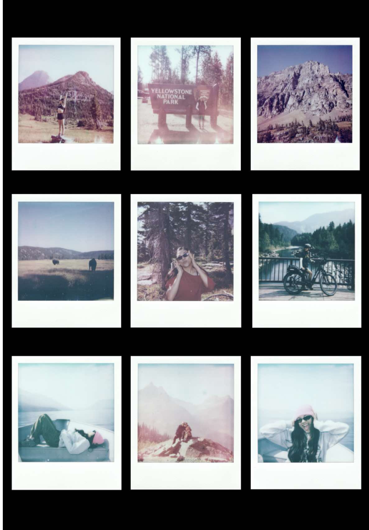 TikTok post by @fridadrodriguez for Polaroid. Caption reads: [...] souvenir 🎞️📮🏞️📸 even the polaroids that....