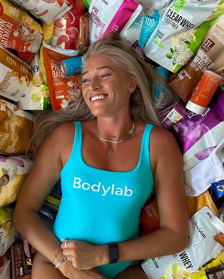 Instagram post by @idakkarstoft for Bodylab. Caption reads: Exciting news!!
So happy to announce that I have....