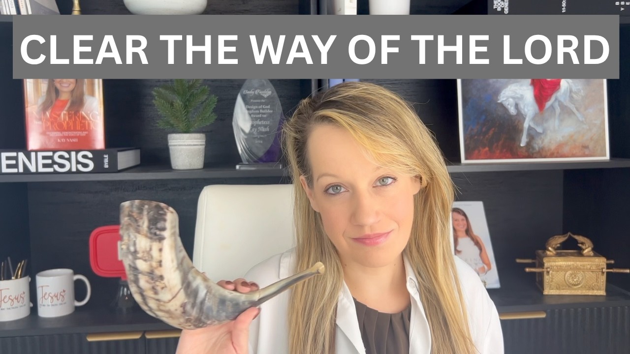 YouTube post by @KayNash for StreamYard. Caption reads: Prophetic Word Rosh Hashanah 5787.